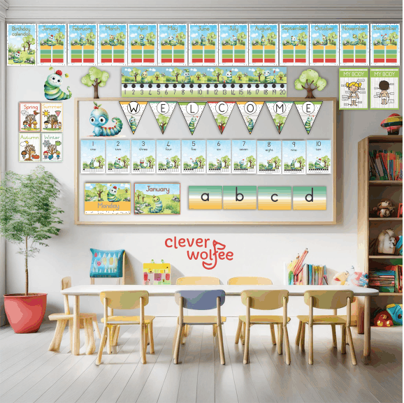 In the garden: Caterpillar Class theme - Preschool - Image 2