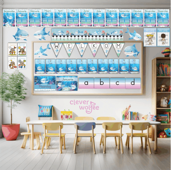 Onder die see: Haaie Klastema - Kleuterskool - Image 2
