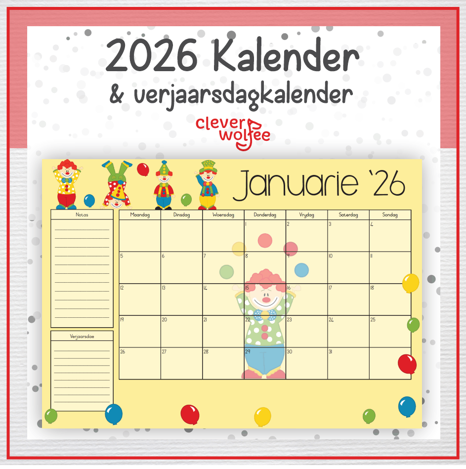 Hanswors kalender 2026
