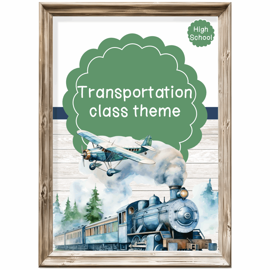 High School Class Theme - Transportation