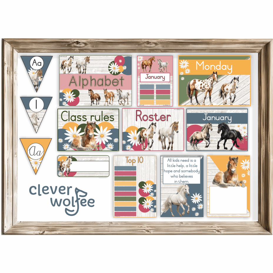 Class theme - horses - Image 2
