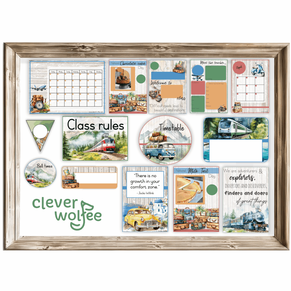 High School Class Theme - Travel - Image 2