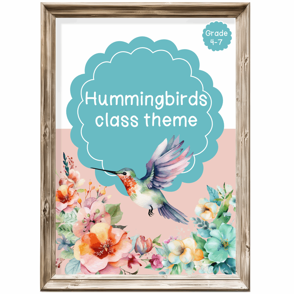 Intermediate Class Theme - Hummingbirds