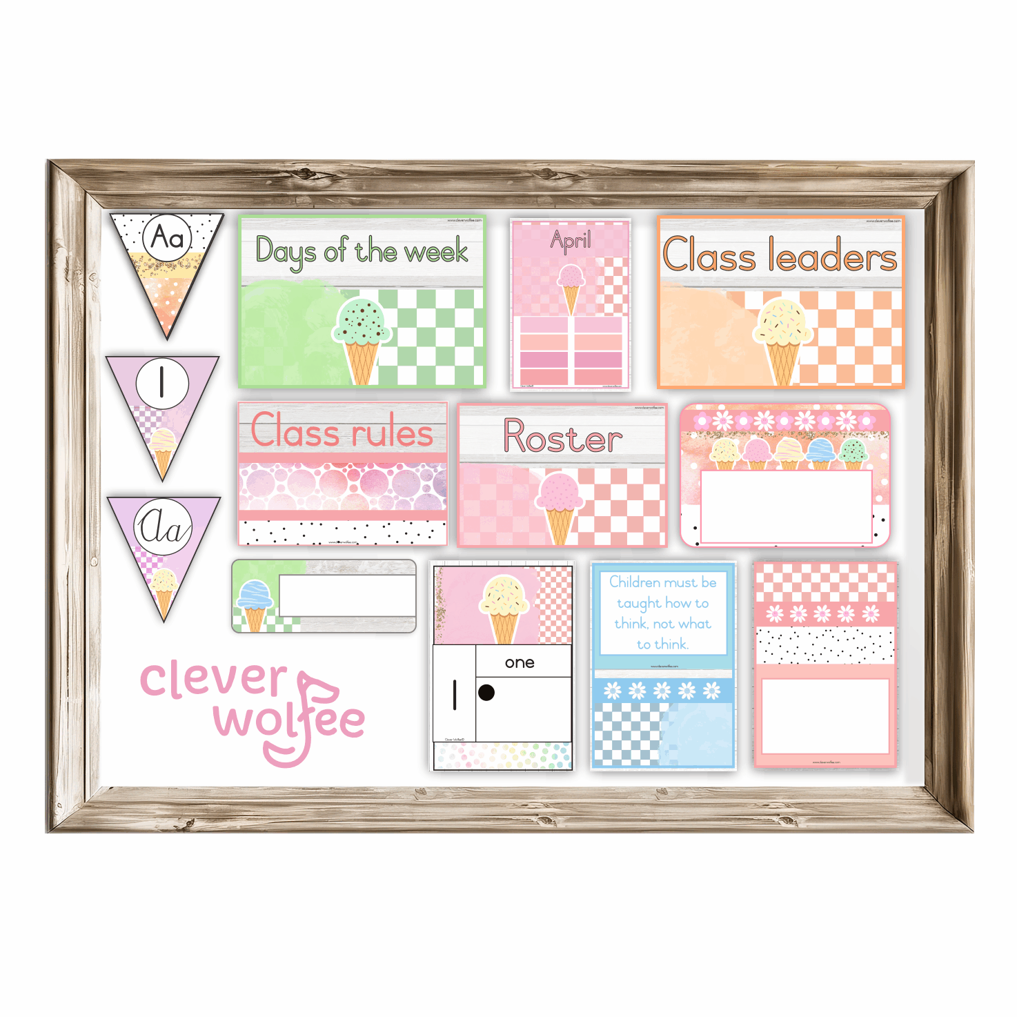 Class theme - ice cream - Image 2