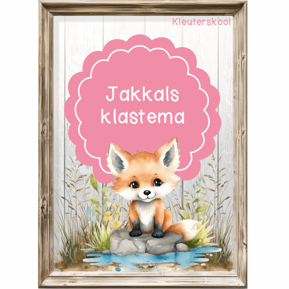 Woud: Jakkals Klastema - Kleuterskool