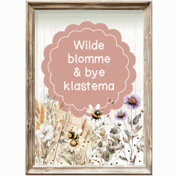 Wilde blomme en bye - Klastema