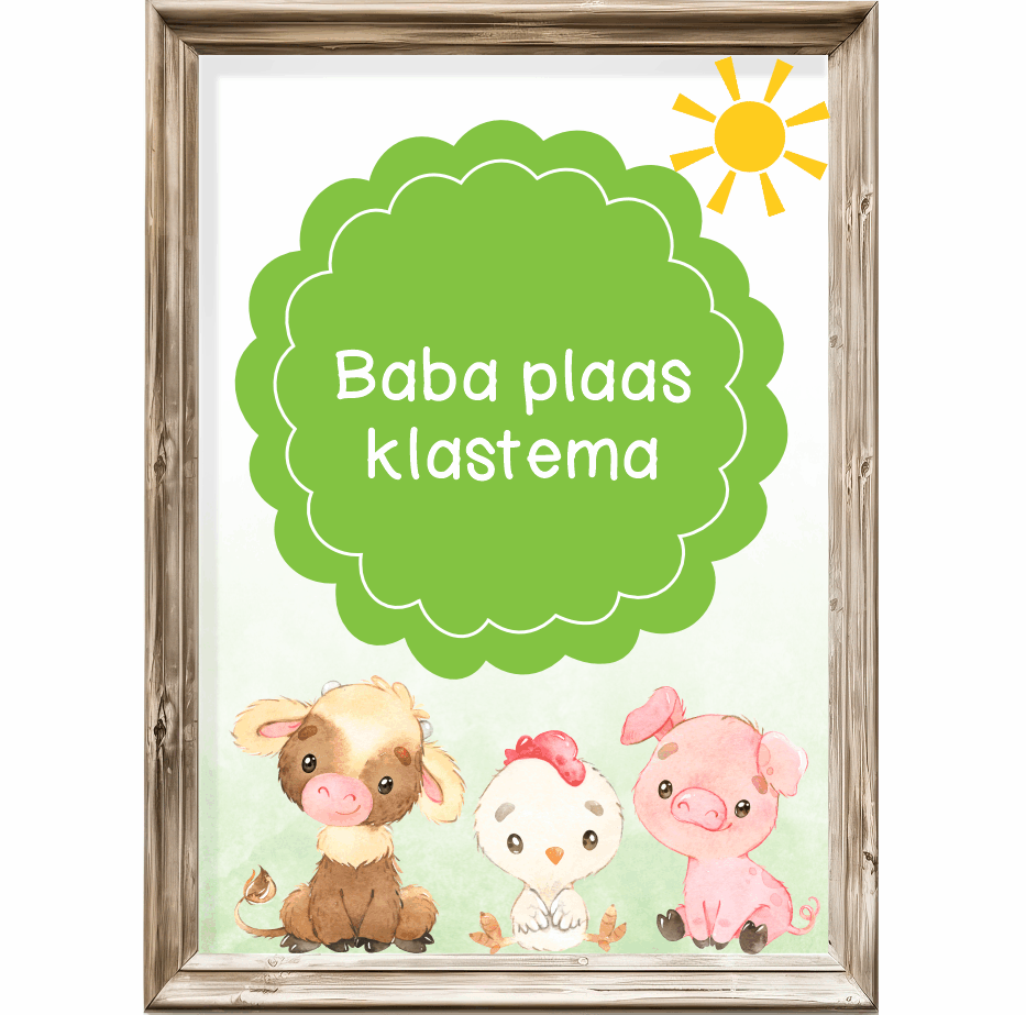 Klastema - baba plaasdiere