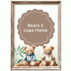 Class theme - bears 2