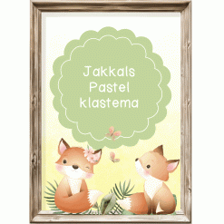 Klastema - jakkals pastel