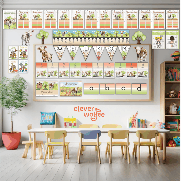 Plaas: Koeie Klastema - Kleuterskool - Image 2