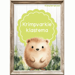 Woud: Krimpvarkie Klastema - Kleuterskool