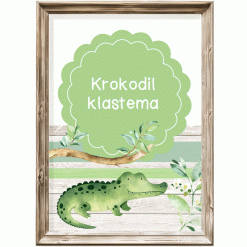 Klastema - krokodille
