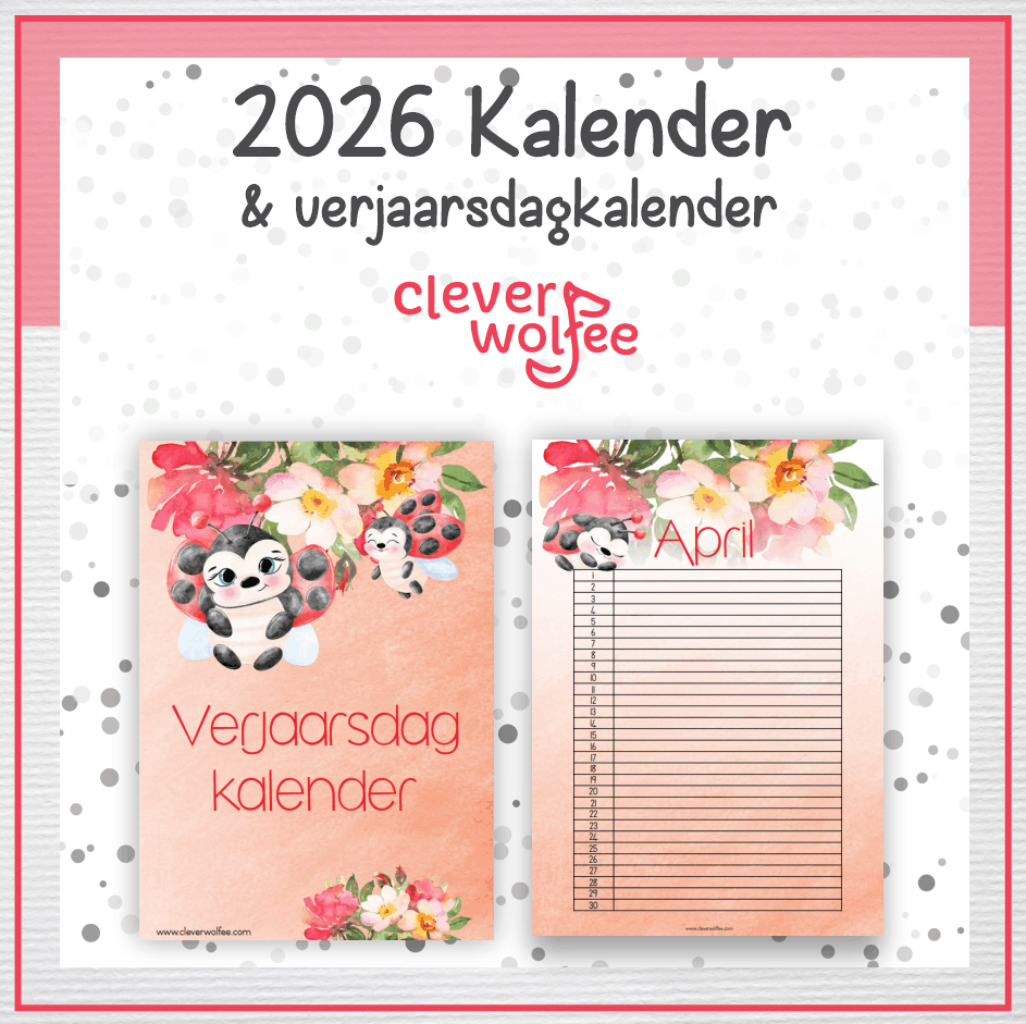 Ladybugs en rose kalender 2026 - Image 2