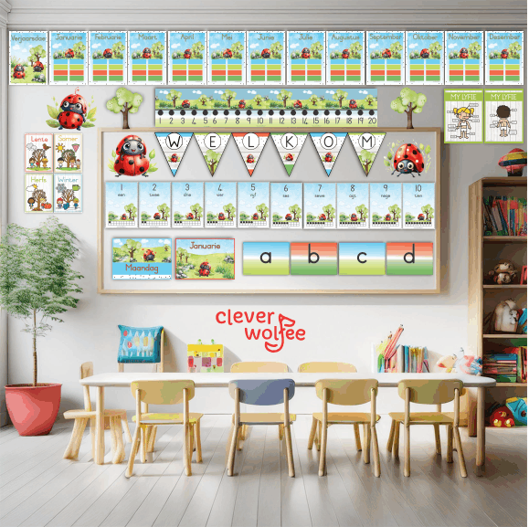 In die tuin: Ladybugs Klastema - Kleuterskool - Image 2