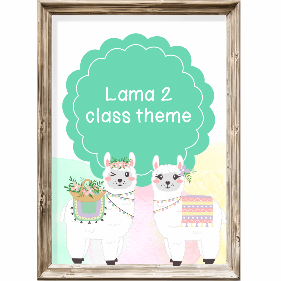 Class theme - lama 2