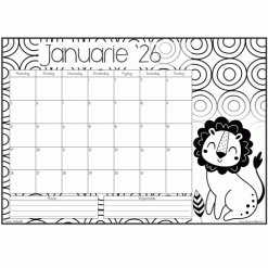Alternative view of Inkleurkalender 2026