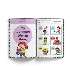 Alternative view of My Question Words Book