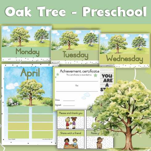 In the garden: Oak Tree Class theme - Preschool - Image 2
