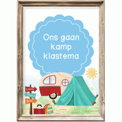 Klastema - Ons gaan kamp