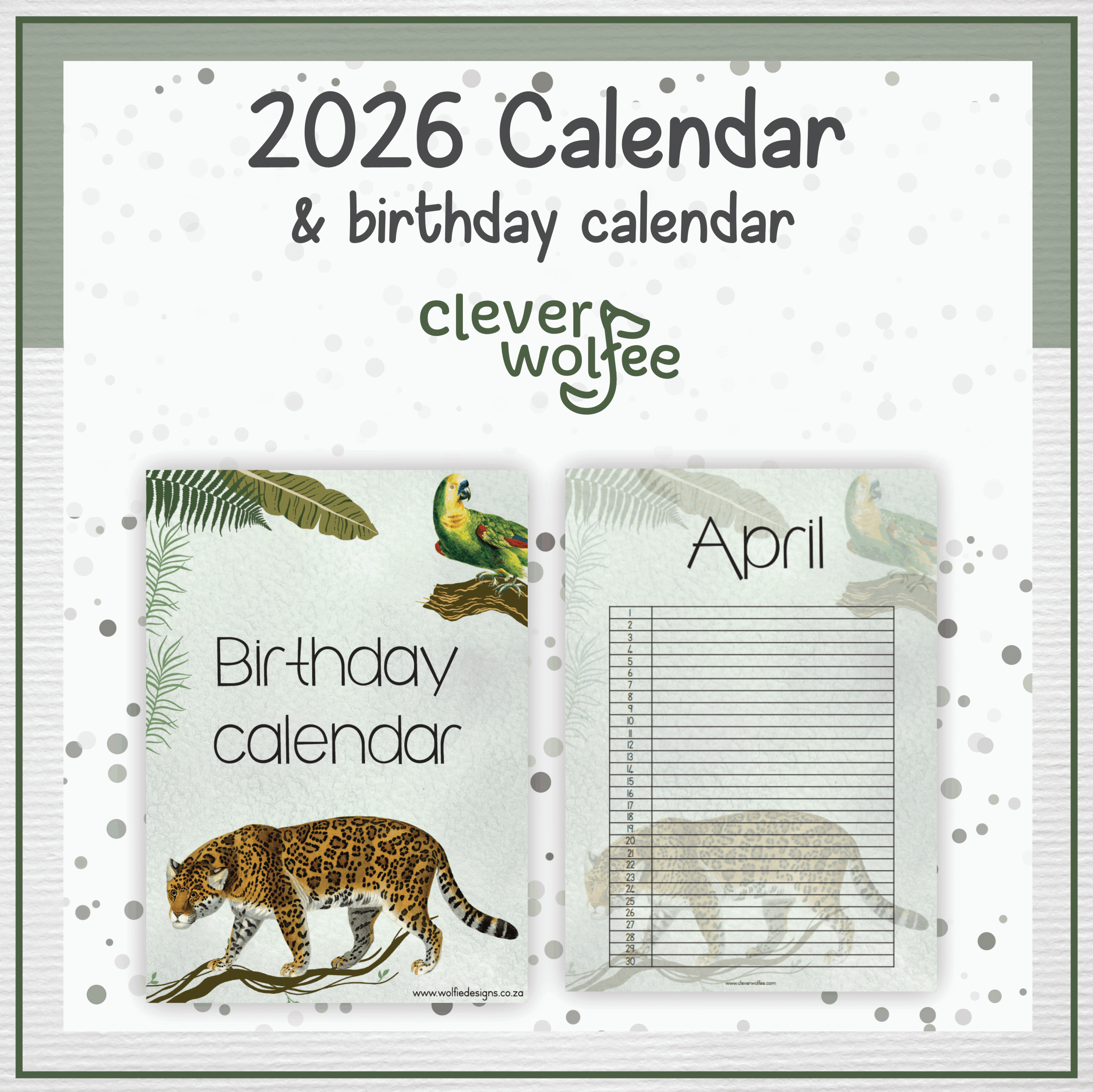 Jaguar calendar 2026 - Image 2