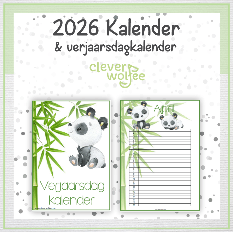 Panda kalender 2026 - Image 2