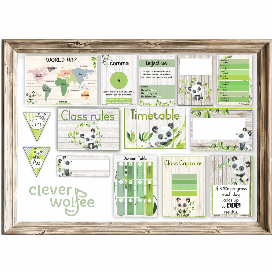 Intermediate Class Theme - Panda - Image 2