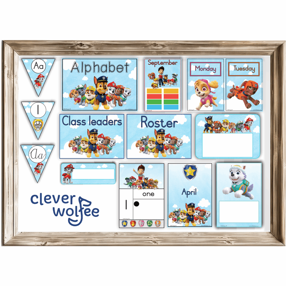 Class theme - Paw Patrol - Image 2