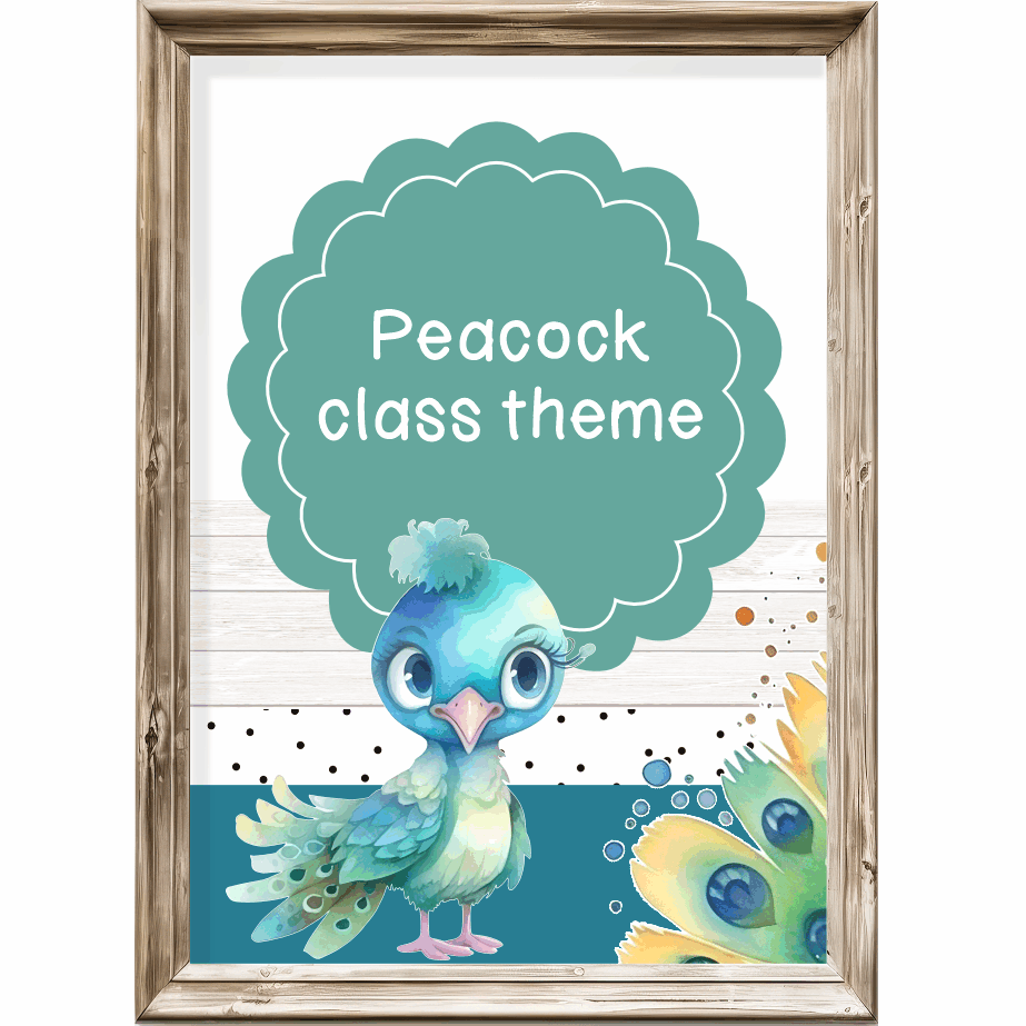 Class theme - Peacock