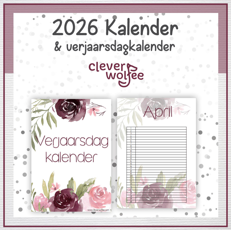Pers blom kalender 2026 - Image 2