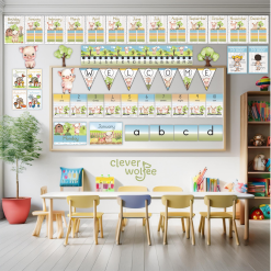 Alternative view of Farm: Piglets Class theme - Preschool