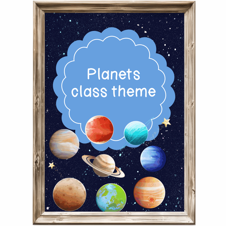 Class theme - planets