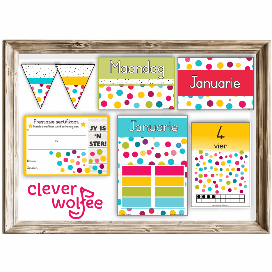 Polka Dot Klastema - Kleuterskool - Image 2