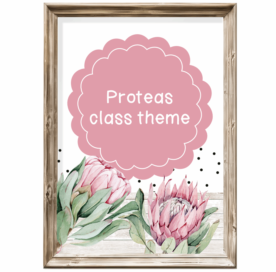 Class theme - proteas