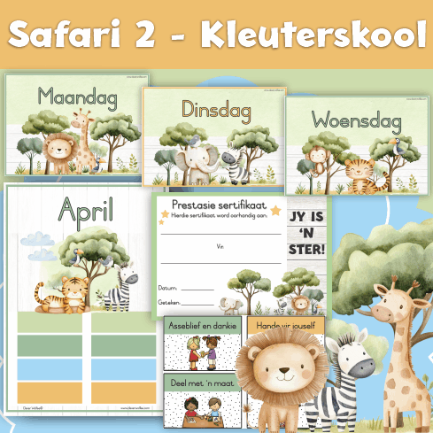 Safari 2 Klastema - Kleuterskool - Image 2