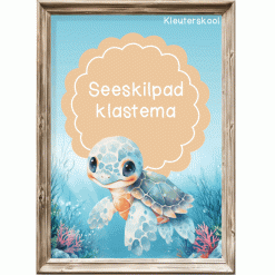 Onder die see: Seeskilpad Klastema - Kleuterskool