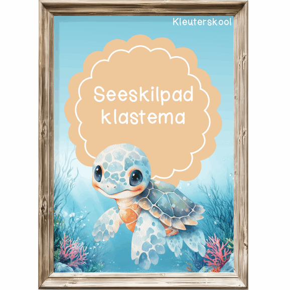 Onder die see: Seeskilpad Klastema - Kleuterskool