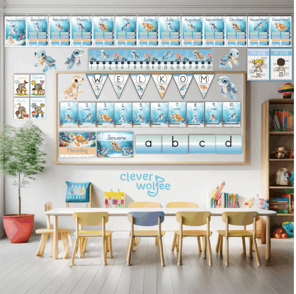 Onder die see: Seeskilpad Klastema - Kleuterskool - Image 2