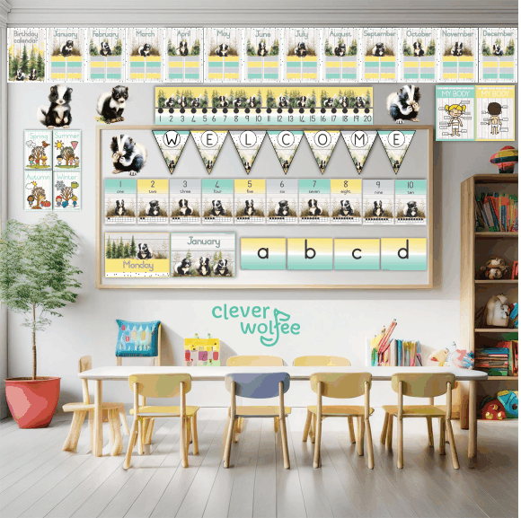 Forest: Skunk Class theme - Preschool - Image 2