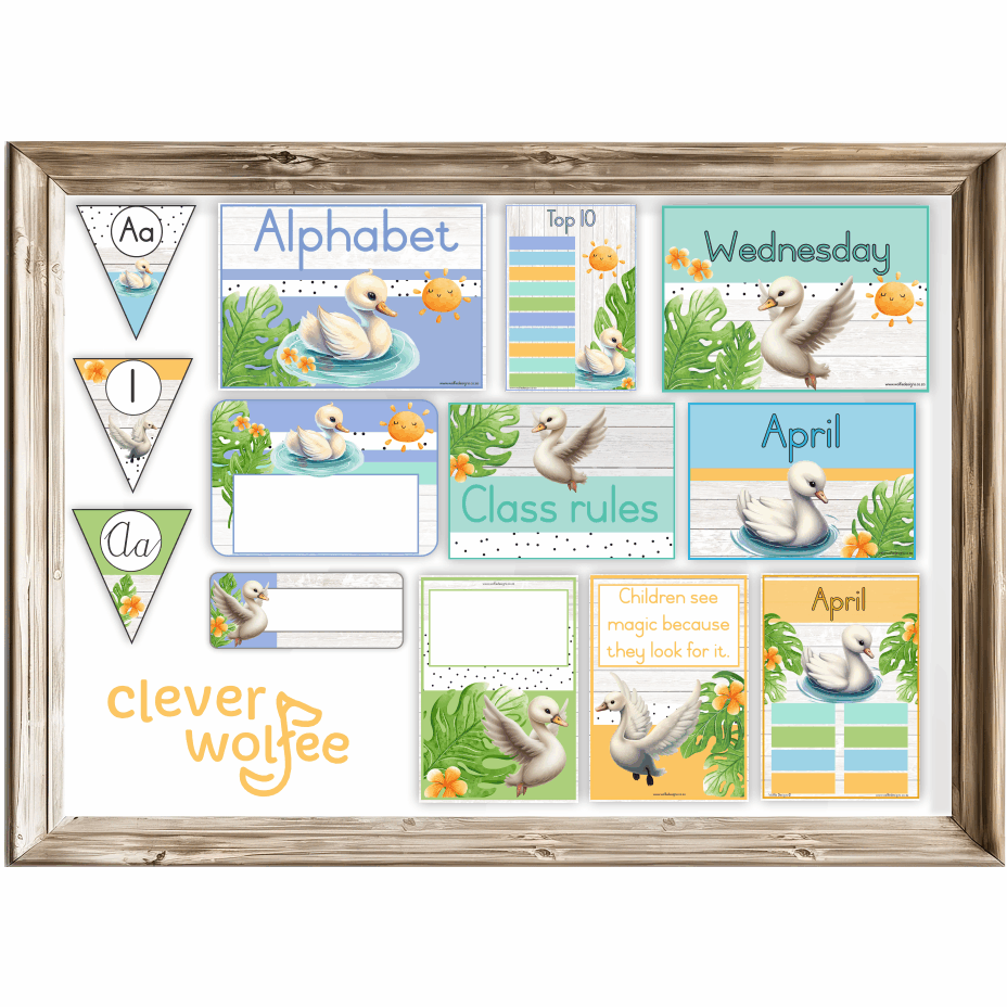 Class theme - Swans - Image 2
