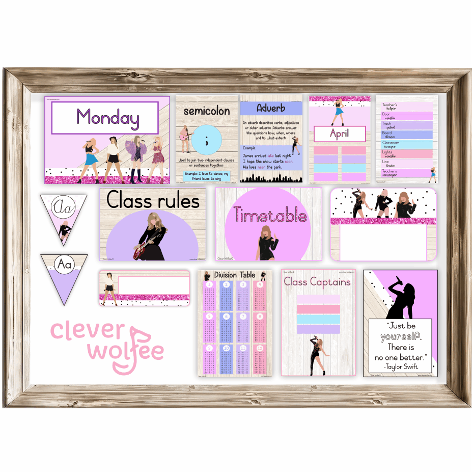 Intermediate Class Theme - Taylor Swift - Image 2