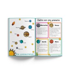 Alternative view of Tema boekie - Planete en Ruimte