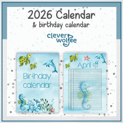 Alternative view of Under the sea calendar 2026