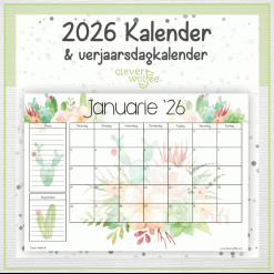 Vetplante kalender 2026