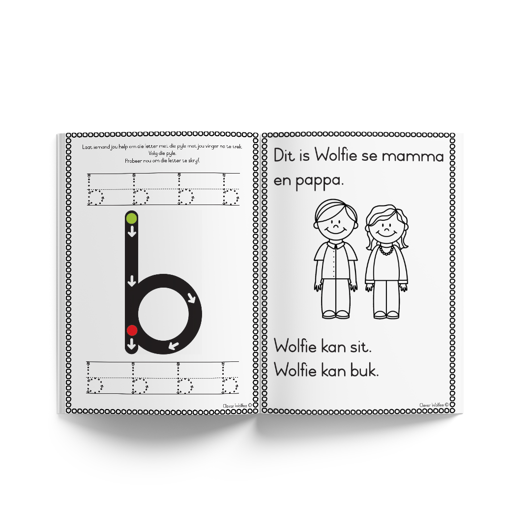 Kleine Wolfie leer lees VOORBEELD boekie - Image 3
