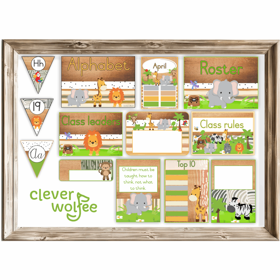 Class theme - wild animals - Image 2