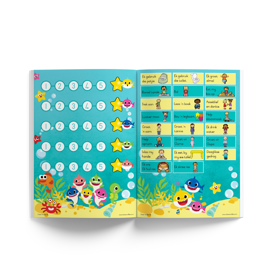 Beloningskaart - Baby Shark - Image 2