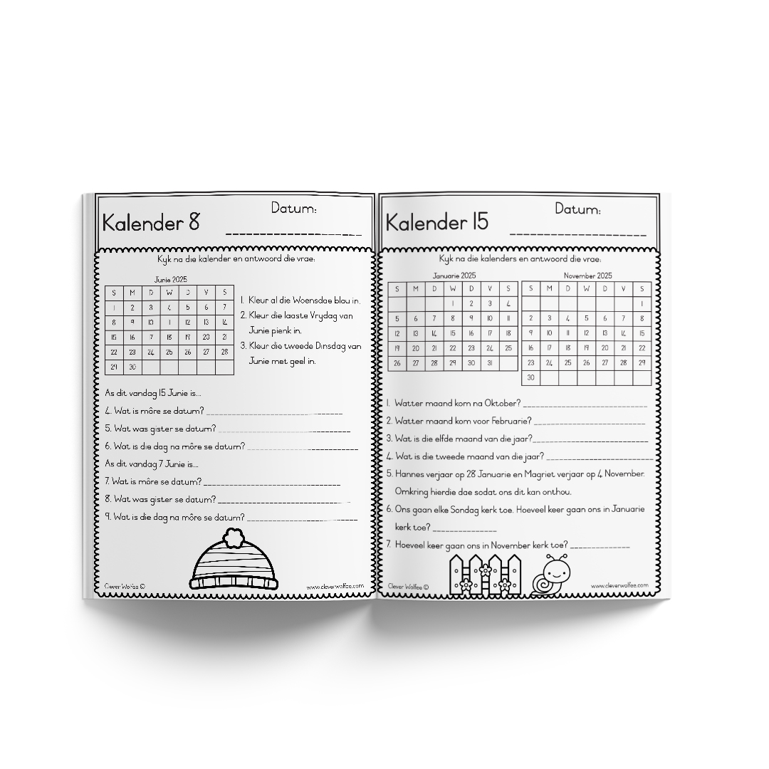 My groot kalender werkboekie - Image 3