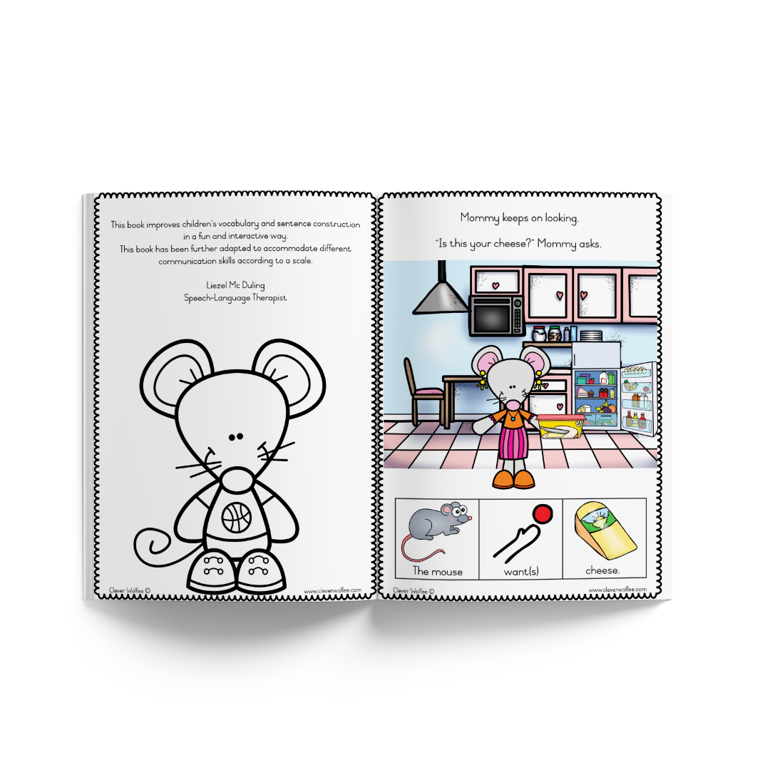 Interactive story 1 - Matthew Mouse wants cheese - Image 2