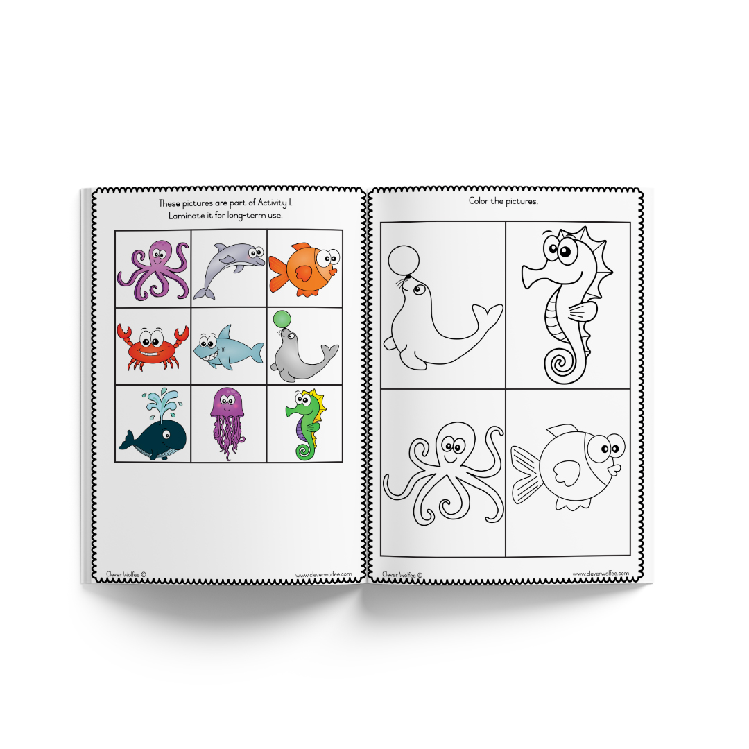 Prepositions - In the ocean - Image 2