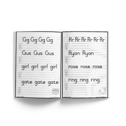 Alternative view of My handwriting book